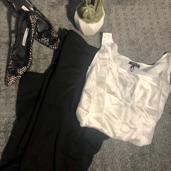 Lafayette New York White silk top - Picture 3 of 3